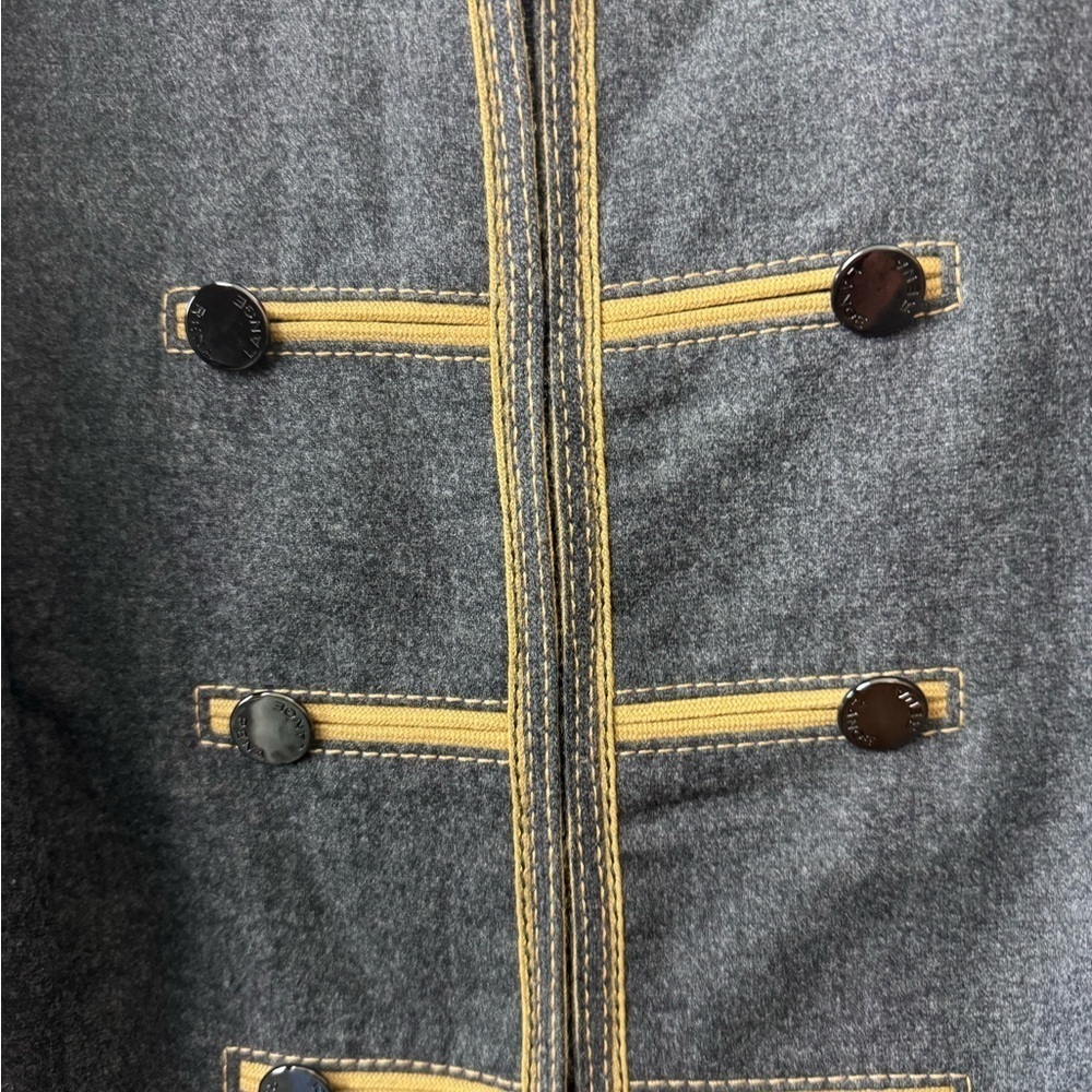 Rena Lange Military Blazer Women’s 10 Designer Preppy Luxury - Picture 9 of 10